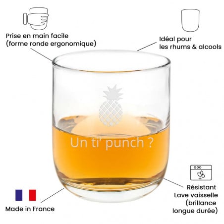 Avantages du verre à rhum