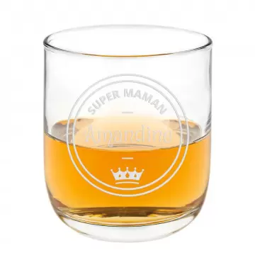 Verre à Rhum à personnaliser | Design Maman & Gravure texte