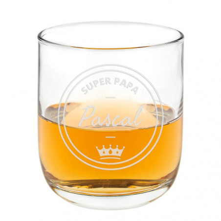 Verre à rhum unique pour papa