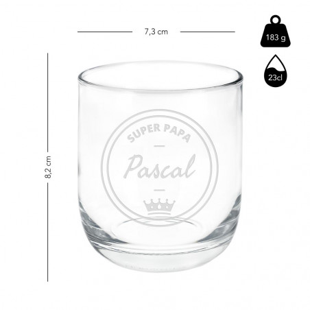 Taille du verre à rhum pour papa