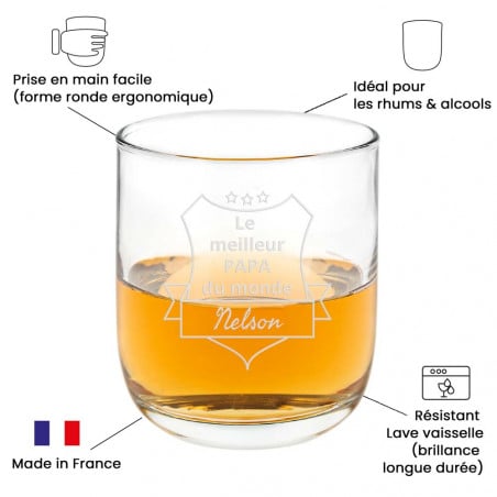 Avantages du verre à rhum Ecusson