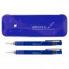 Coffret 2 stylos bleu personnalisable