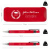 Taille coffret stylo et porte mine personnalisable