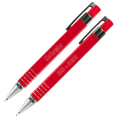 Stylo et porte mine personnalisé design Félicitations
