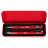Intérieur stylo et porte mine rouge personnalisé - Cadeau maitresse