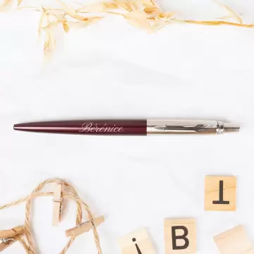 Stylo bille Parker Jotter violine personnalisé | Gravure texte