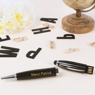Coffret stylo avec clé USB à personnaliser