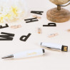 clé USB  blanc stylo à personnaliser