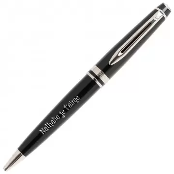 Stylo Bille Expert Waterman personnalisé | Gravure texte