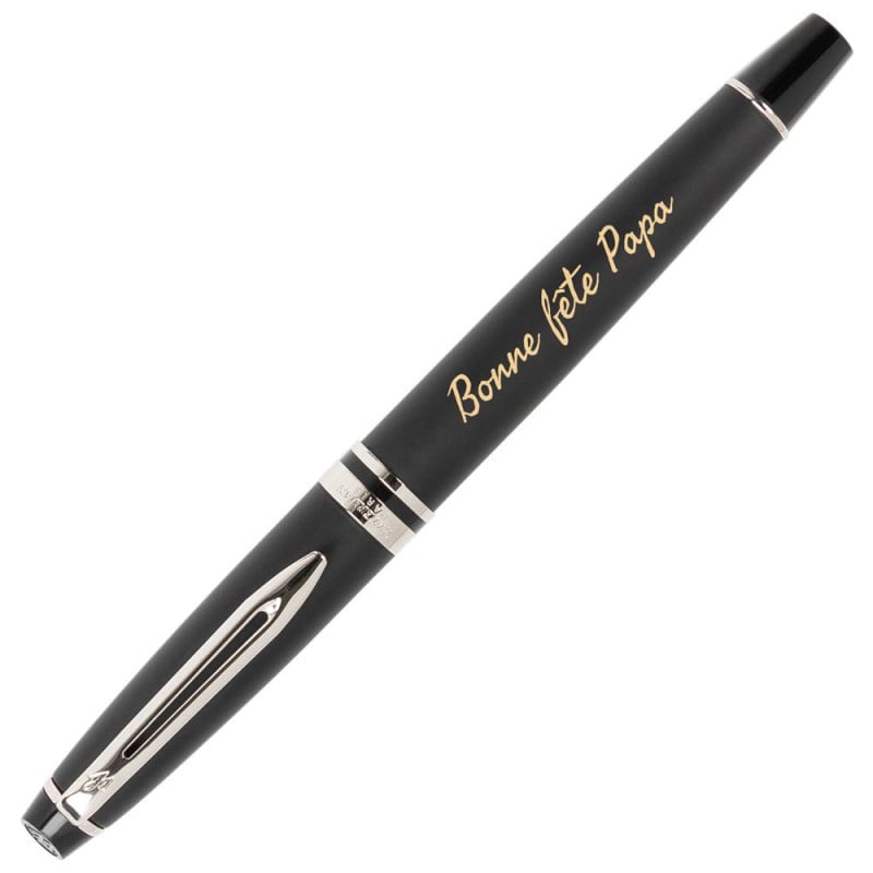 Stylo Waterman Expert Roller noir personnalisé