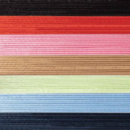cordons colorés satinés