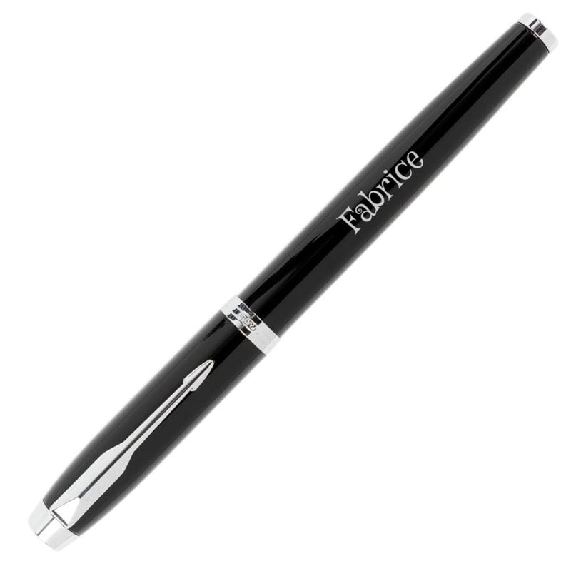 Stylo Plume Parker IM noir personnalisé