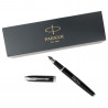 Stylo Plume Parker IM noir avec gravure texte