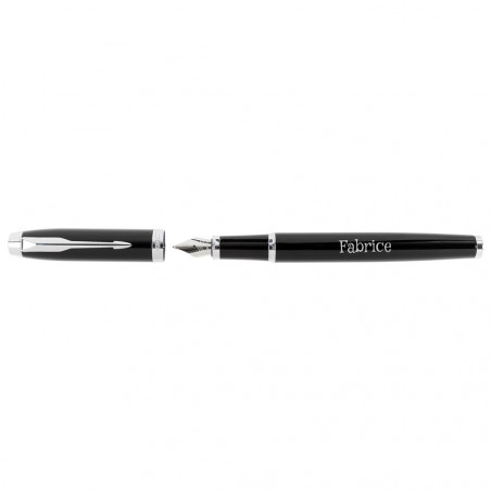 Stylo Plume Parker IM noir avec personnalisation