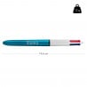 Taille stylo 4 couleurs Bic bleu