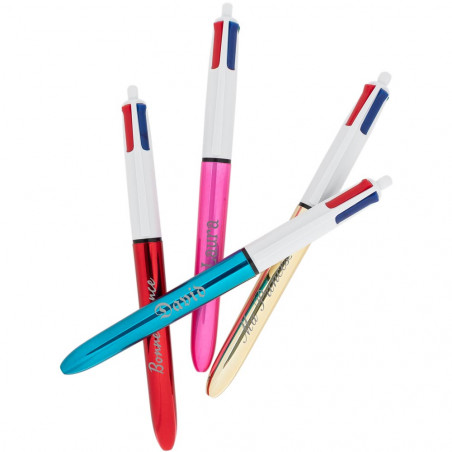 Stylo 4 couleurs BIC à personnaliser
