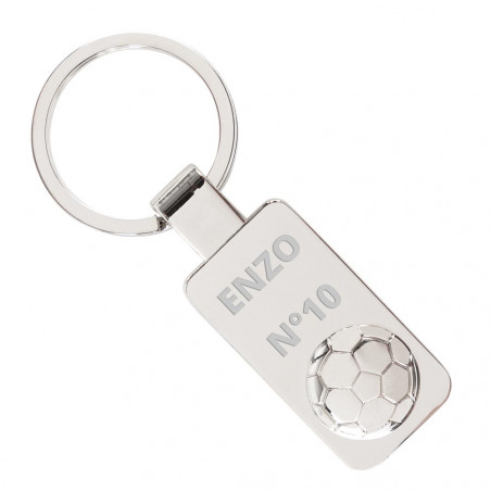 Porte clé ballon foot personnalisé