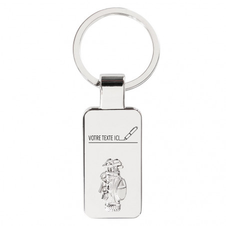Porte clés golf unique