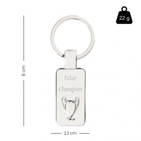 Taille du porte-clé trophée