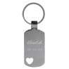 Porte clef naissance avec gravure texte