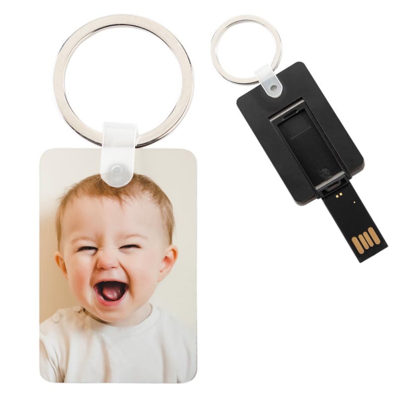 Porte clé carte USB personnalisé