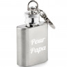 Porte clé flasque personnalisable