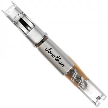 Couteau sommelier double levier personnalisé | Gravure texte
