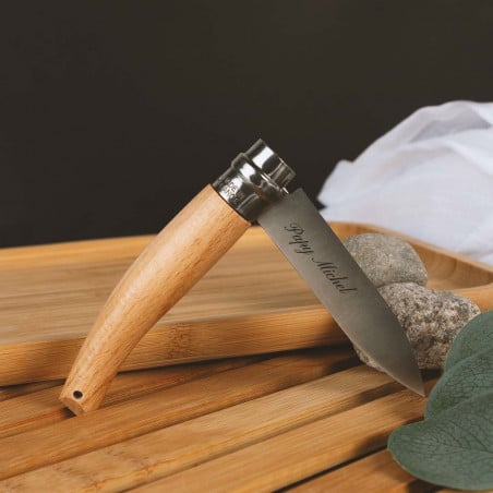 Couteau de jardin Opinel personnalisé