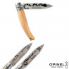 Couteau Opinel de jardin tatouage personnalisable