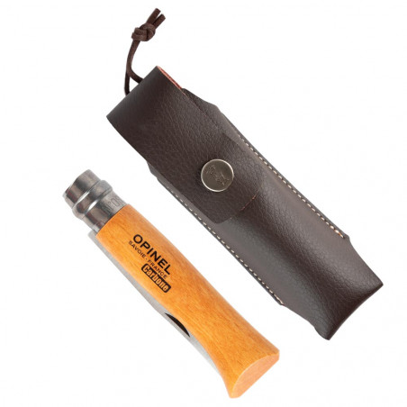 Couteau Opinel avec sa pochette