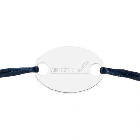 Gravure personnalisée bracelet cordon original