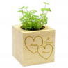 Eco cube Saint valentin personnalisé