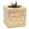 Eco cube Saint valentin personnalisable