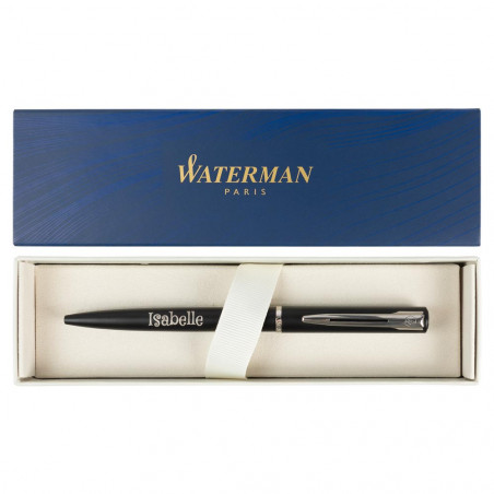 Stylo bille Waterman Graduate noir unique
