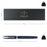 Taille Stylo Roller Parker IM bleu