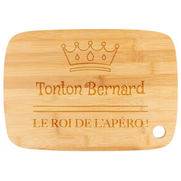 Planche à découper personnalisée pour l'apéritif