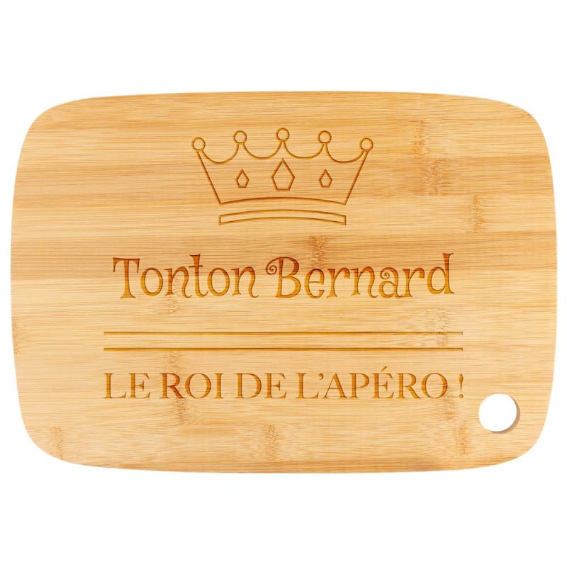 Planche de cuisine design apéro personnalisée
