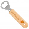 Ouvre bouteille en bois personnalisé