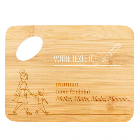 Petite planche de cuisine pour maman unique