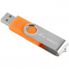 Clef USB orange à personnaliser