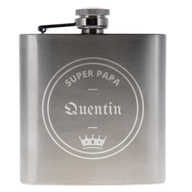 Flasque pour papa personnalisée