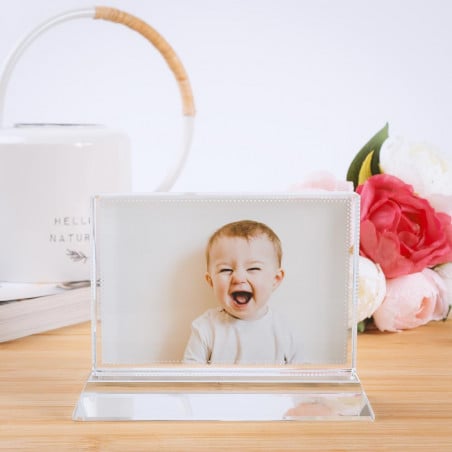 Cadre verre personnalisé