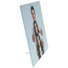 Cadre photo verre profil