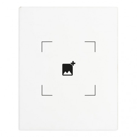 Cadre rectangle bois photo