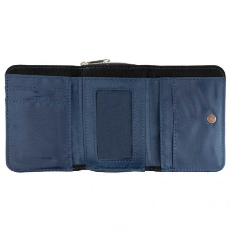 Intérieur du portefeuille tissu jeans