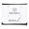 Portefeuille mini cuir personnalisé unique