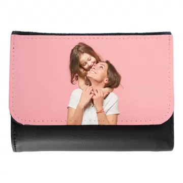 Portefeuille pratique en cuir à personnaliser | Impression photo unique