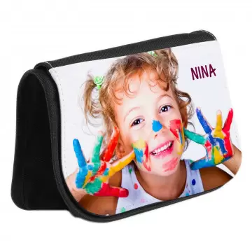 Grande trousse personnalisée avec une photo