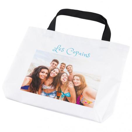 Sac de plage avec photo