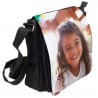 Sac noir bandoulière personnalisé